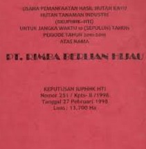 Gaji PT Rimba Berlian Hijau